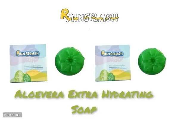 Extra Hydrating Aloe vera soap pack of 2 (100g per Soap)-thumb0