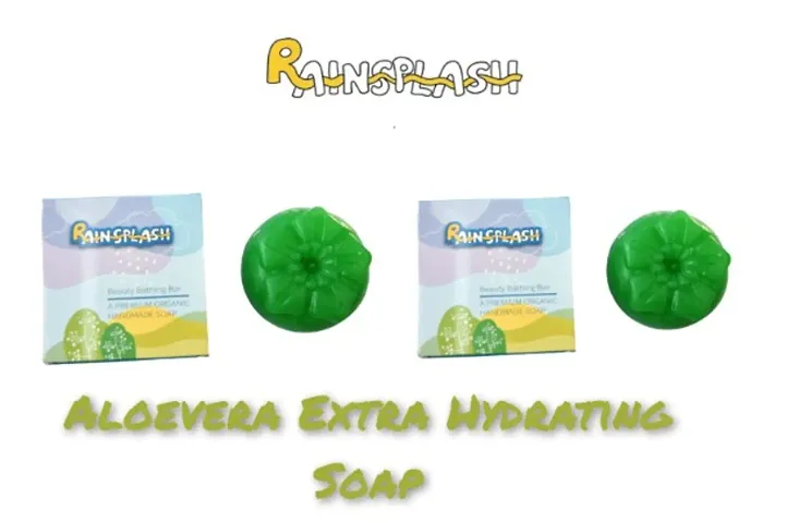 RAINSPLASH Handmade Organic Soap (Pack Of 2)