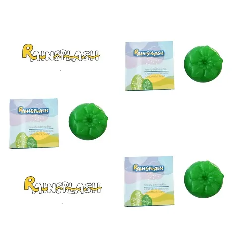 RAINSPLASH Handmade Organic Soap (Pack Of 3)