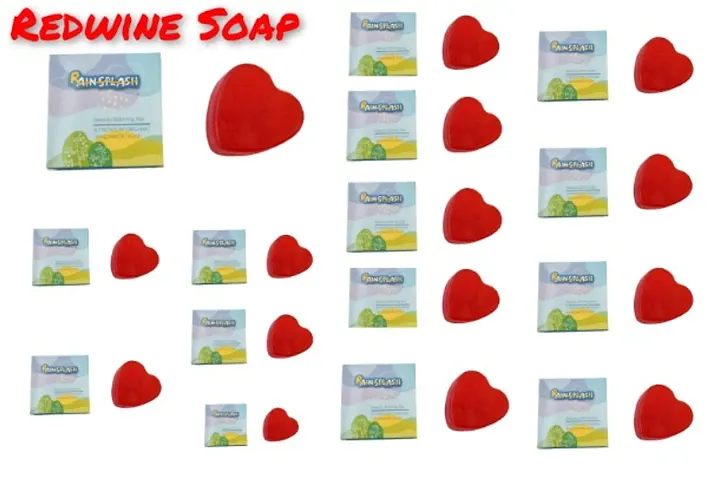RAINSPLASH Handmade Organic Soap (Pack Of 15)