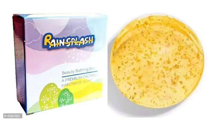 RAINSPLASH 24K Gold Leaf Soap pack Of 2 (70g each Soap)
