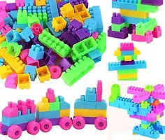 DIY Plastic Bullet Blocks for Kids, Vibrant Colours, Educational Bullet Blocks Suitable for Kids 3+Years-thumb1