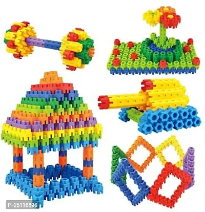 50+ Pcs Hexagon Building Blocks for Intelligent Kids Creative Hexagon Shaped Stem Building Blocks Hexagonal Learning Puzzle Toy Set for Kids Age 2 3 4 5+ Years Multicolor