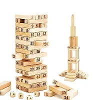 Wooden Building Block, Party Game, Tumbling Tower Game for Kids and Adults-thumb2