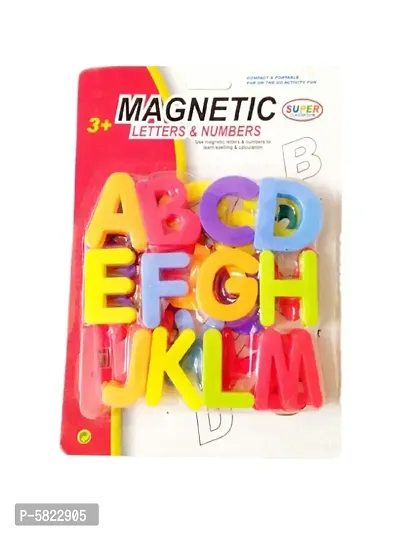 magnetic letter and numbers