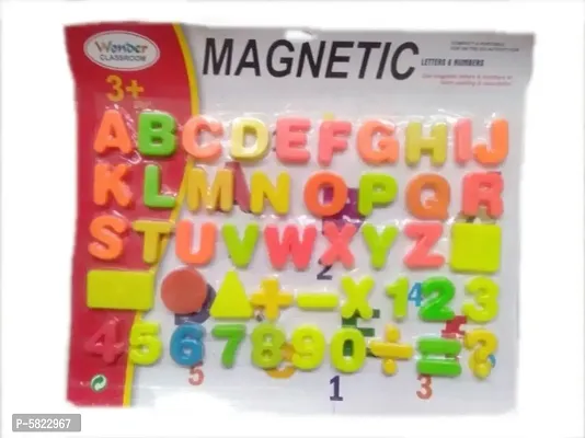 magnetic letter and numbers