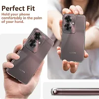 COVERBLACK soft Rubber Back Cover for OPPO CPH2603 F25 Pro 5G - Transparent-thumb4