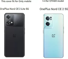 COVERBLACK Grip Case Rubber Back Cover for OnePlus Nord CE 2 Lite CPH2381 - Transparent Totu-thumb3