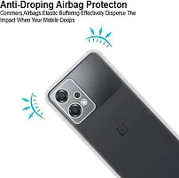 COVERBLACK Grip Case Rubber Back Cover for OnePlus Nord CE 2 Lite CPH2381 - Transparent Totu-thumb1