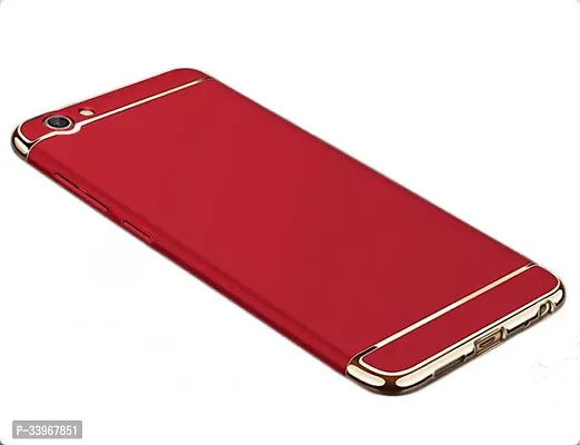 COVERBLACK Shock Proof Plastic Back Cover for Vivo Y53i - Red-thumb0