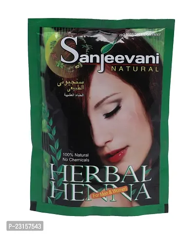 Sanjeevani Natural Herbal Henna | Powder for Hair Color | Organic Henna Powder, Hair Care for Men and Women (50 Gram-thumb5