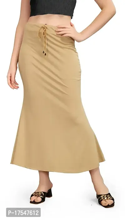 Buy PRN Enterprise Women's Micro Lycra Saree Shapewear Petticoat  Stretchable Thigh Hip Shaper Saree Silhouette Shapewear for Women (Beige)  Size:-XL Online In India At Discounted Prices