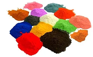 Oramsa Combo of Rangoli Kit- Rangoli Powder (4 * 50gm=200)(Any 4),8"" One Rangoli Round Stencil, 4"" Four Rangoli Round Stencil, 1 Rangoli Roller-thumb3