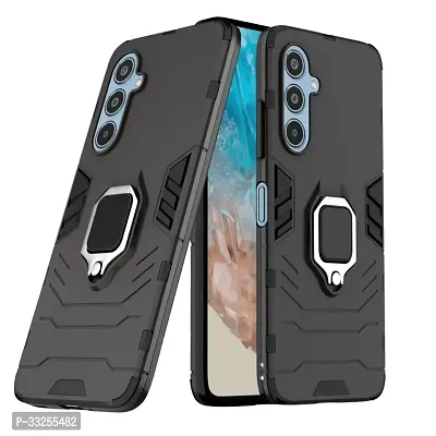 ISAAK D5 Armor Back Cover Stylish Ring Holder  Inbuilt Stand compatible with Samsung Galaxy M35 5G