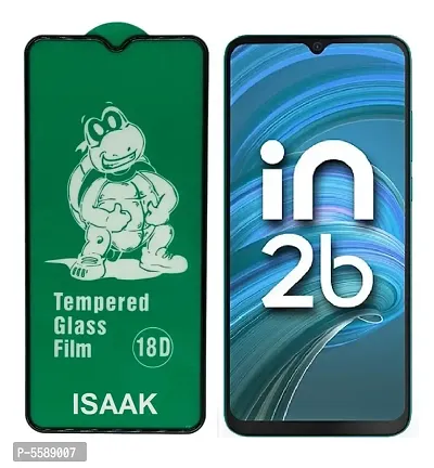 Micromax In 2b (ISAAK) 18D Tempered Glass, Edge to Edge, Full Glue Tempered Glass (Pack of 1)