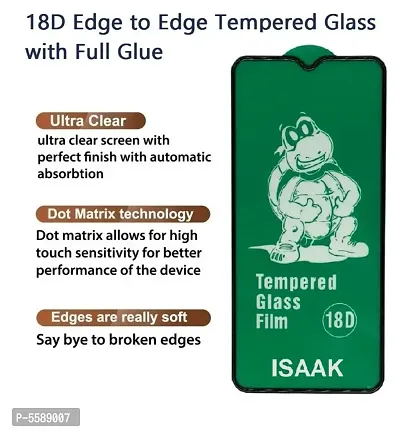Micromax In 2b (ISAAK) 18D Tempered Glass, Edge to Edge, Full Glue Tempered Glass (Pack of 1)-thumb3