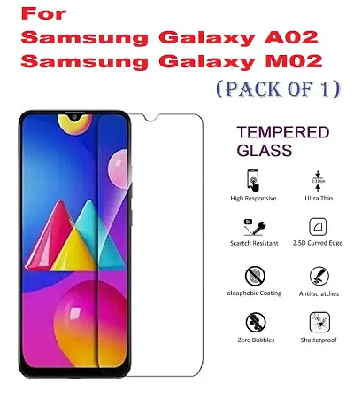 New Samsung Galaxy A02 Tempered Glass