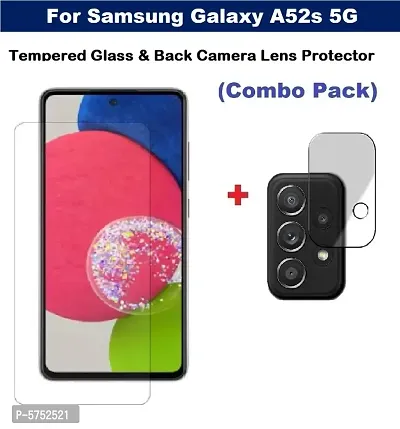 Samsung Galaxy A52s [ISAAK] Tempered Glass  Camera Lens Protector (Combp Pack)