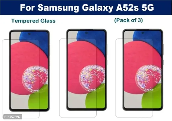 Samsung Galaxy A52s [ISAAK] Tempered Glass (Pack of 3)