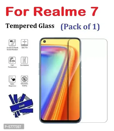 Realme 7 [ISAAK] Tempered Glass (Pack of 1)