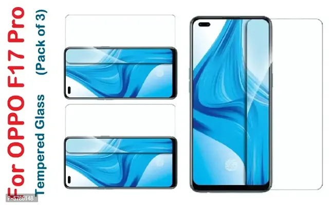OPPO F17 Pro (ISAAK) Tempered Glass (Pack of 3)