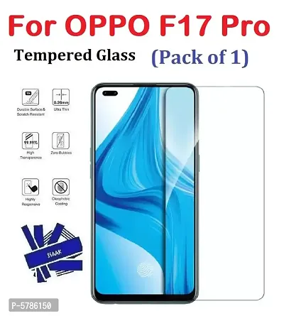 OPPO F17 Pro (ISAAK) Tempered Glass (PACK OF 1)-thumb0