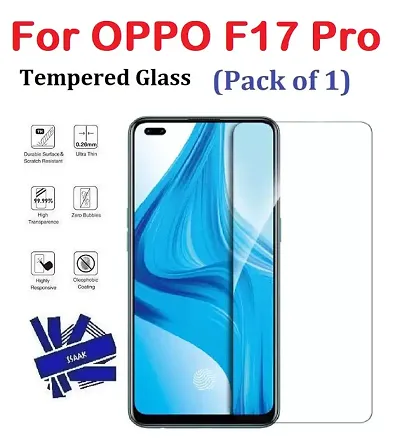 Trendy Collecrtion Of Oppo F17 Tempered Glass
