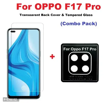 OPPO F17 Pro (ISAAK) Tempered Glass  Camera Lens Protector (COMBO PACK)-thumb0