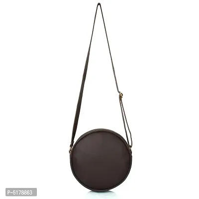 Trendy Brown PU Solid Bag Set For Women- 3 Bags-thumb3