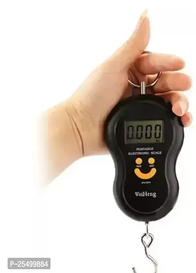 Electronics Digital Portable Fishing Hook Type Digital Led Screen Luggage Weighing Scale With Big Hook