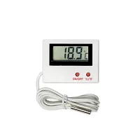Temperature Meter With On-Off Button Aquarium Temperature Meter For Fish Tank-thumb1