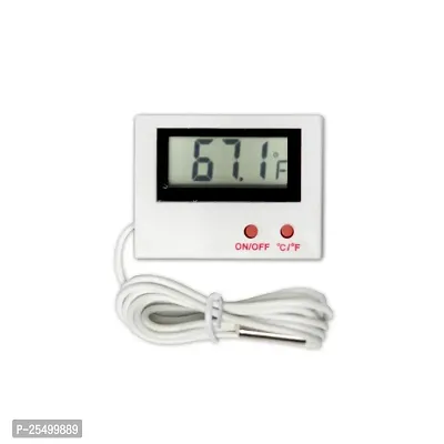 Temperature Meter With On-Off Button Aquarium Temperature Meter For Fish Tank-thumb3