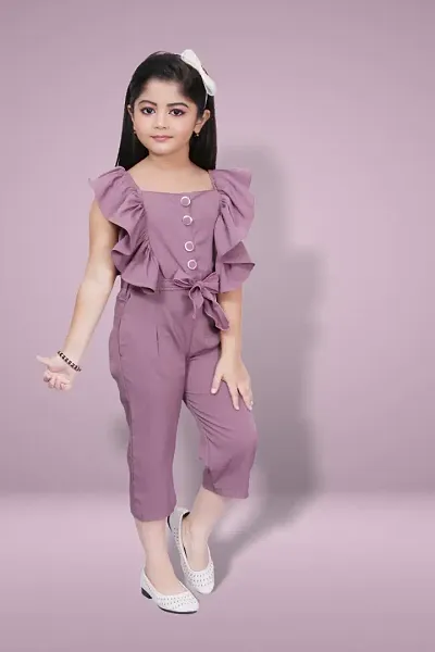 Elegant Solid Jumpsuits For Girls