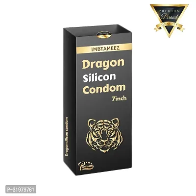 7 inch Dragon Silicon Condom-thumb0