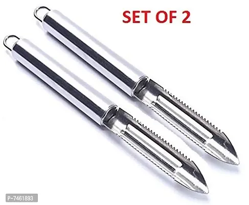 Stainless Steel Peeler Vegetable Peeler Ultra Sharp Stainless Steel Peeler(pack of 2)