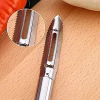 Stainless Steel Peeler Vegetable Peeler Ultra Sharp Stainless Steel Peeler(pack of 2)-thumb1