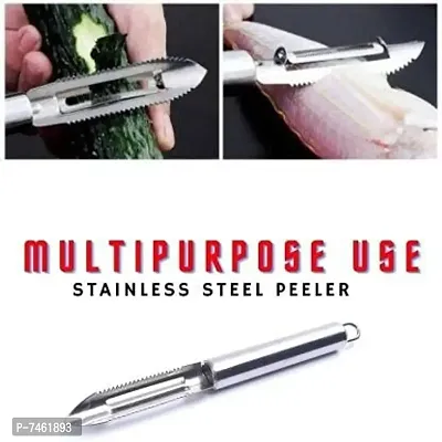 Stainless Steel Peeler Vegetable Peeler Ultra Sharp Stainless Steel Peeler(pack of 2)-thumb3