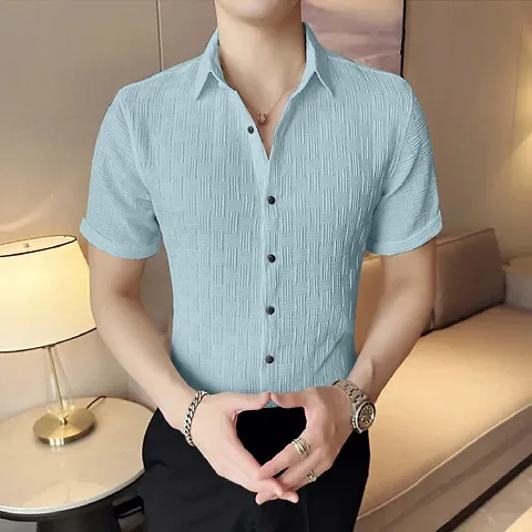 Stylish Short Sleeves Shirt For Men