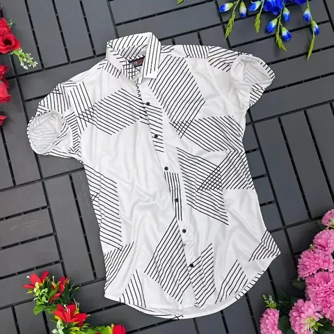 Classic Blend Casual Shirts Men