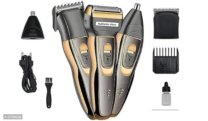 Professionals Design 3 In 1 Perfect Men Shaver Hair Clipper FOR UNISEX ( PACK OF 1 )-thumb2