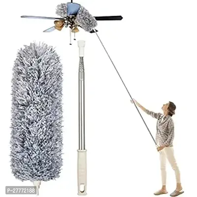 Microfiber Feather Duster Bendable  Extendable Fan Cleaning Duster  ( PACK OF  1 )-thumb2