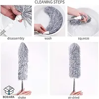 Microfiber Feather Duster Bendable  Extendable Fan Cleaning Duster  ( PACK OF  1 )-thumb3