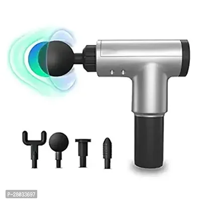 Electric Massager Gun Deep Tissue Percussion Muscle for Pain Relief ( pack of 1 )-thumb0