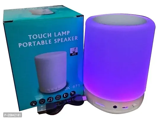 Portable LED Touch Lamp Bluetooth, Wireless Speaker ( PACK OF 1 )-thumb4