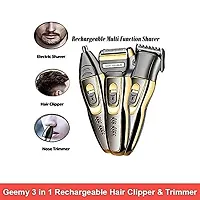 3 in 1 Multipurpose Beard, Nose, Ear, hair trimmer ( PACK OF 1 )-thumb1