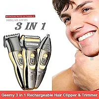 3 in 1 Multipurpose Beard, Nose, Ear, hair trimmer ( PACK OF 1 )-thumb3