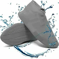 Reusable Rainproof Non-Slip Resistant Waterproof Silicone Boots Shoe Cover - Pack of 1-thumb3