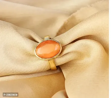 Beautiful Brass Stoned Ring For Women-thumb0
