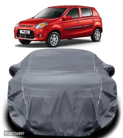 Kahra Alto 800 (2012-Onwards), Water Resistant With Magic Cotton Fabric, All Weather Protection, Elastic Bottom, Heavy Buckle, Mirror Pockets (Grey)-thumb0