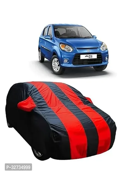 Kahra Alto 800 (2012-Onwards), Waterproof With Scratch Proof Taffetta, All Weather Protection, Elastic Bottom, Uv Stabilized, Mirror Pockets (Red  Blue)